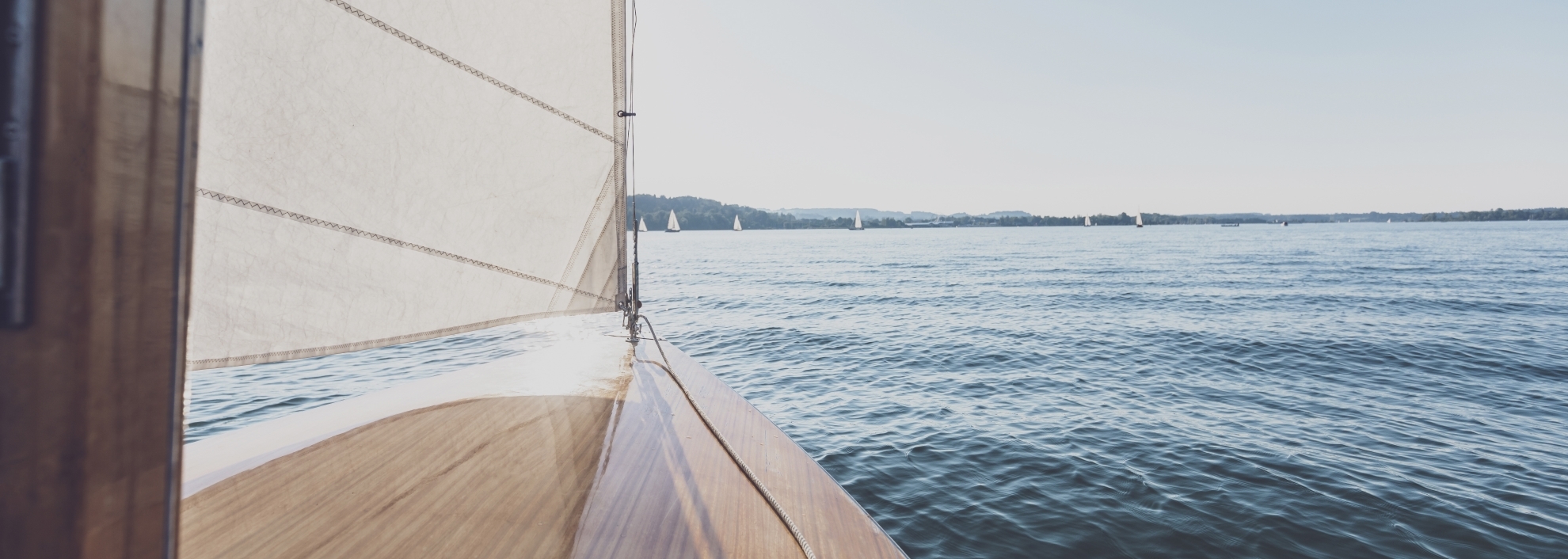 Sailboat Sailing On Lake
